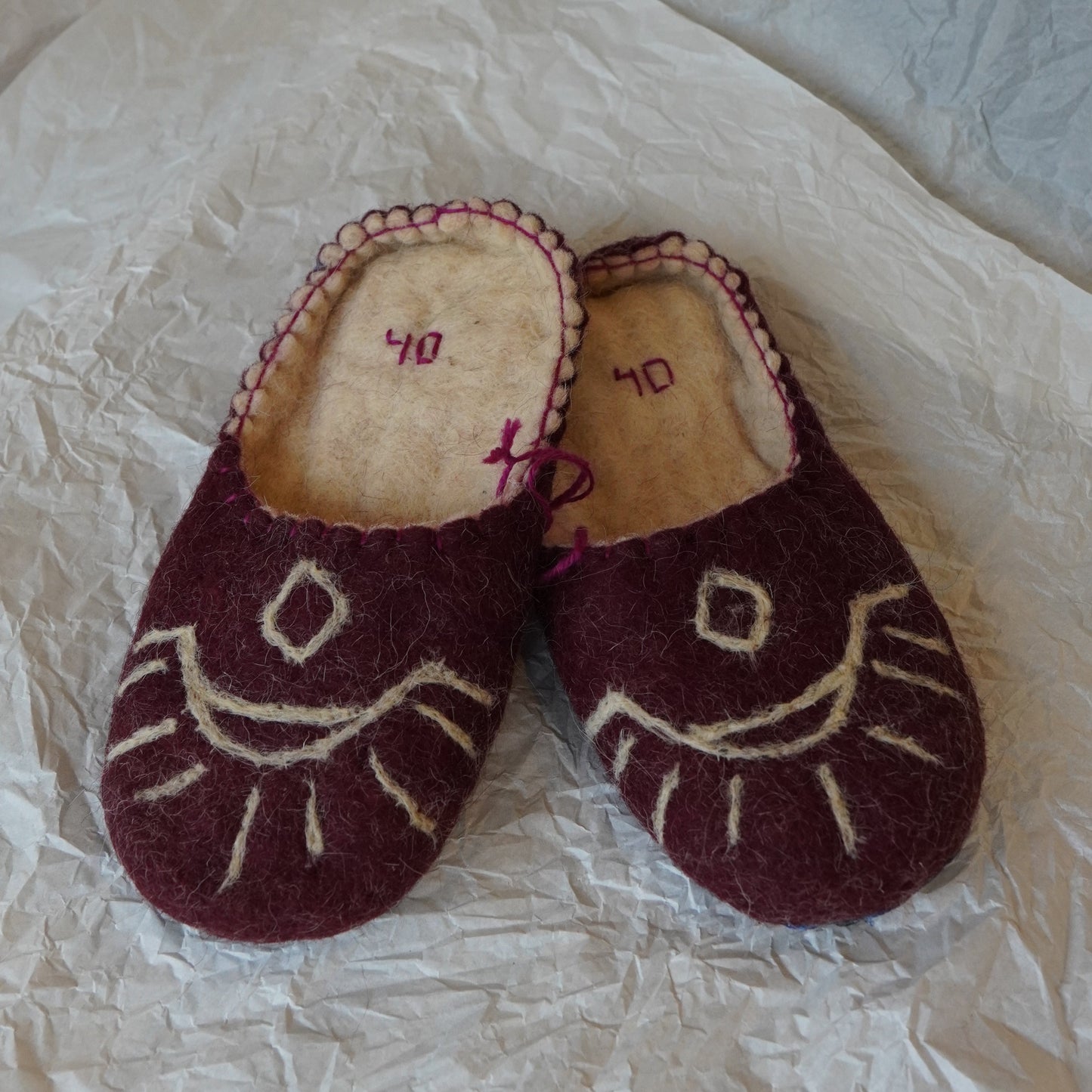 Wool slippers | Meet my sisters