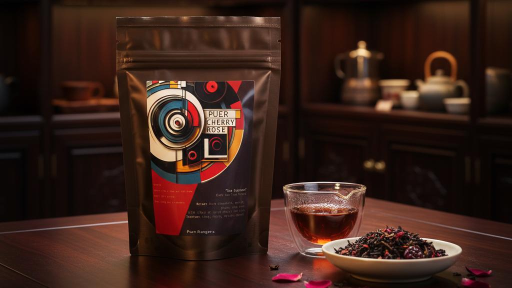 SHU DARK PUER "CHERRY-ROSE" Pack - 35gr |puer rangers|