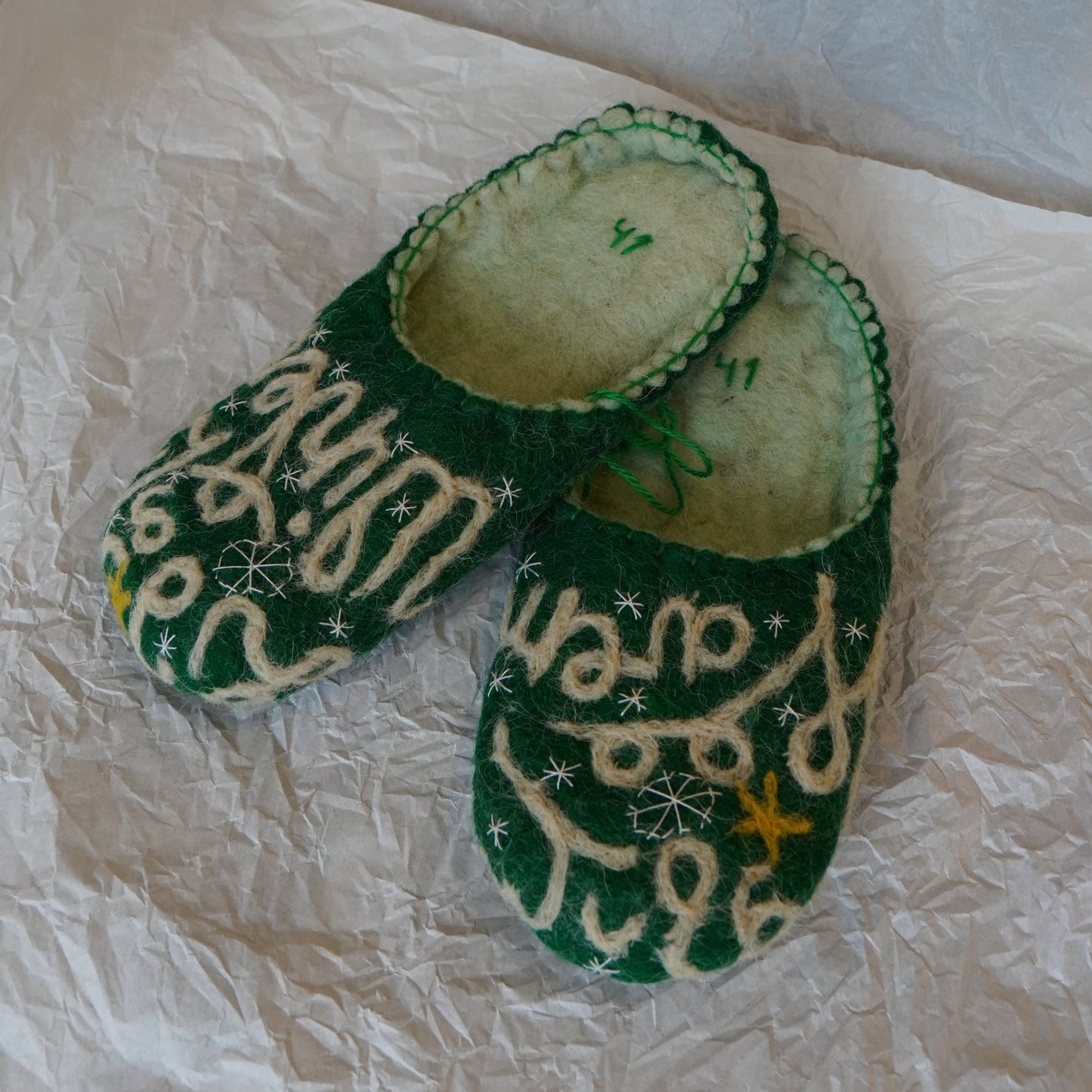 Wool slippers | Meet my sisters