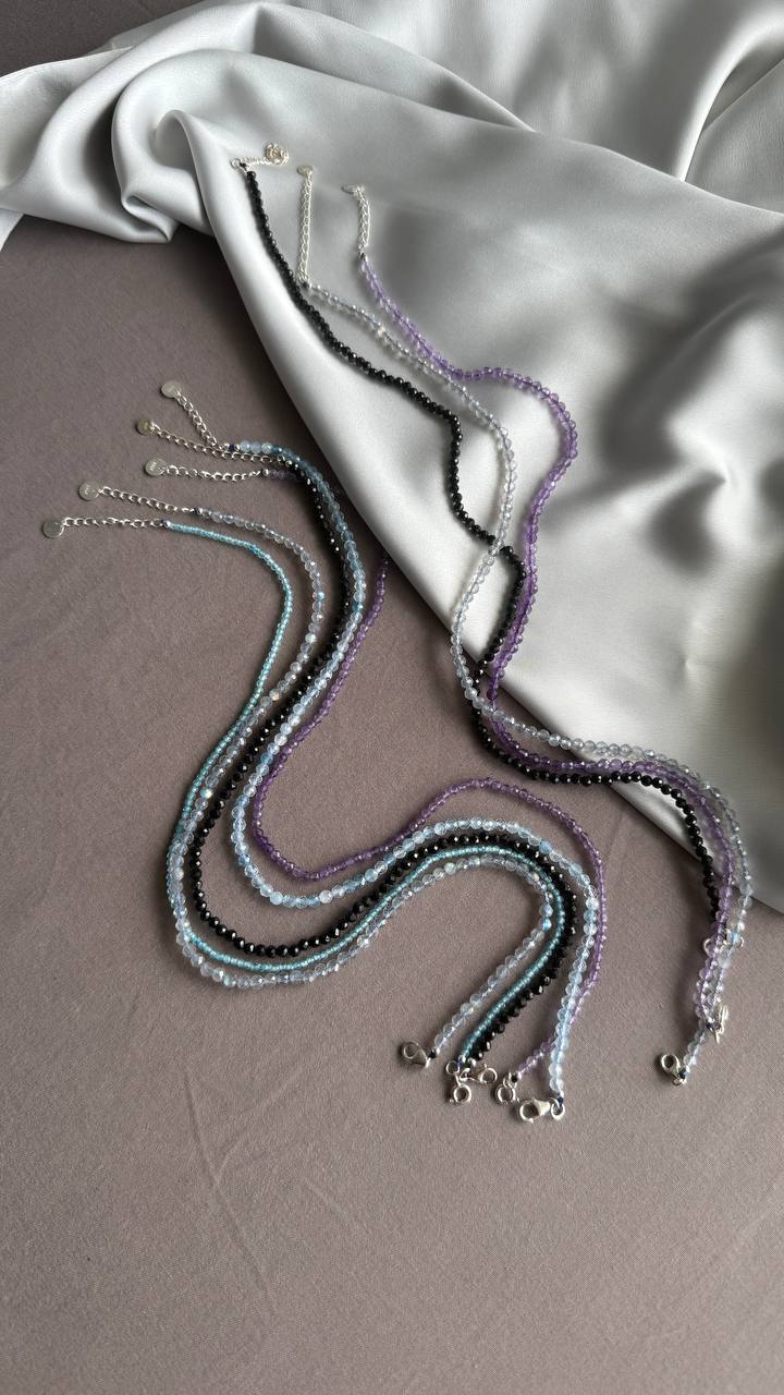 Choker of natural stones | PURE | jewelry