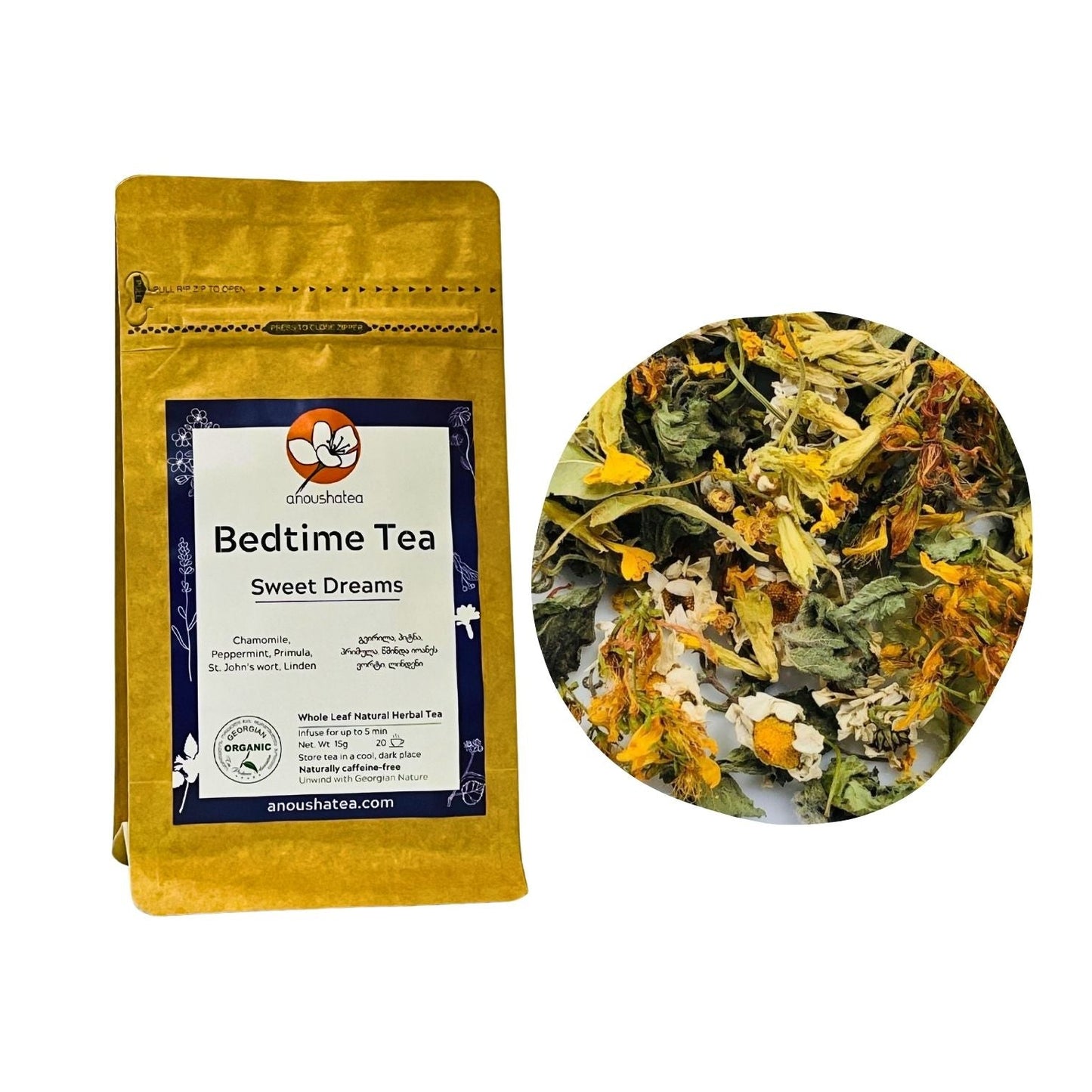 Natural Organic Tea | 50gr | Anousha tea