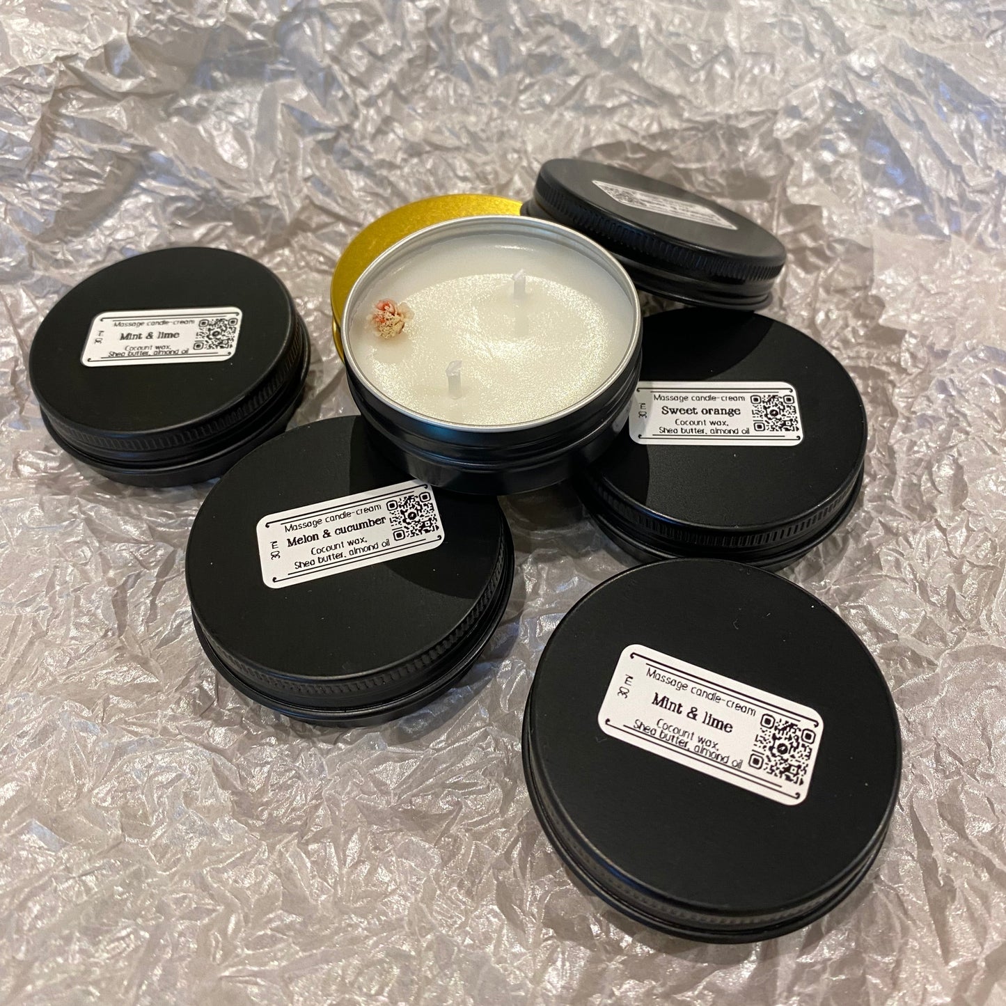 Massage candle-cream | 30 ml | Hobbytime