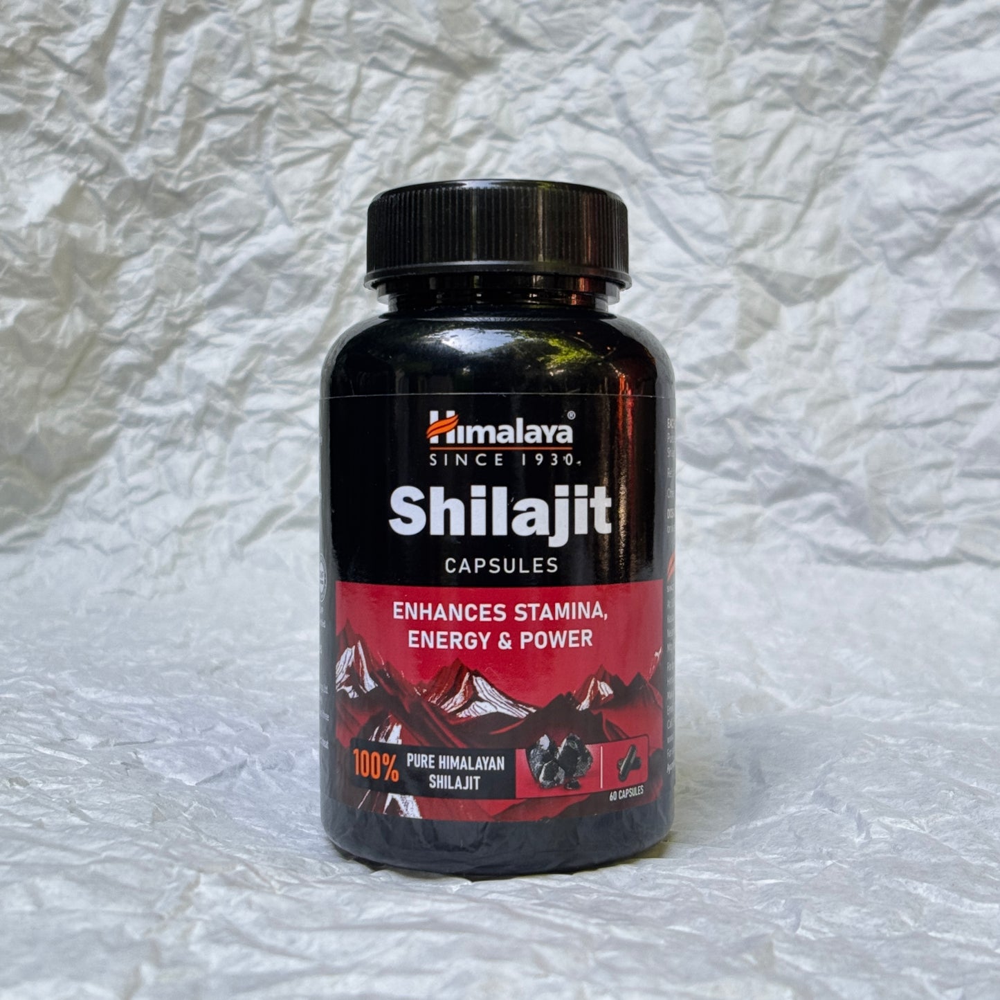 Shilajit 60 capsules enhances stamina energy & power |HIMALAYA|