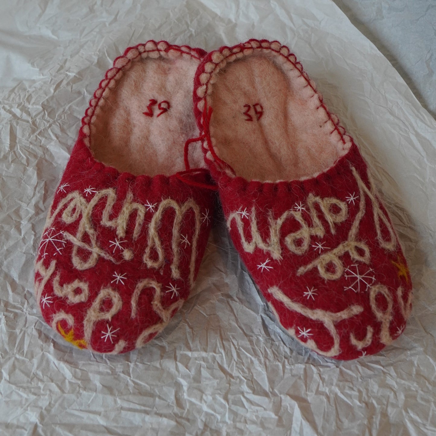 Wool slippers | Meet my sisters