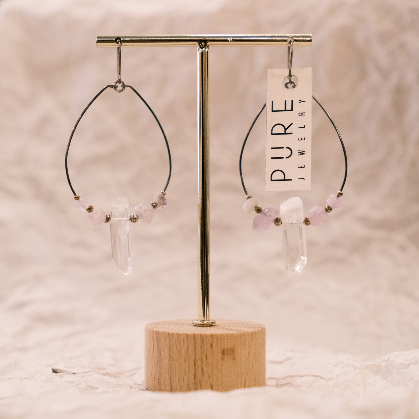 mountain drop earrings | Pure Jewelry