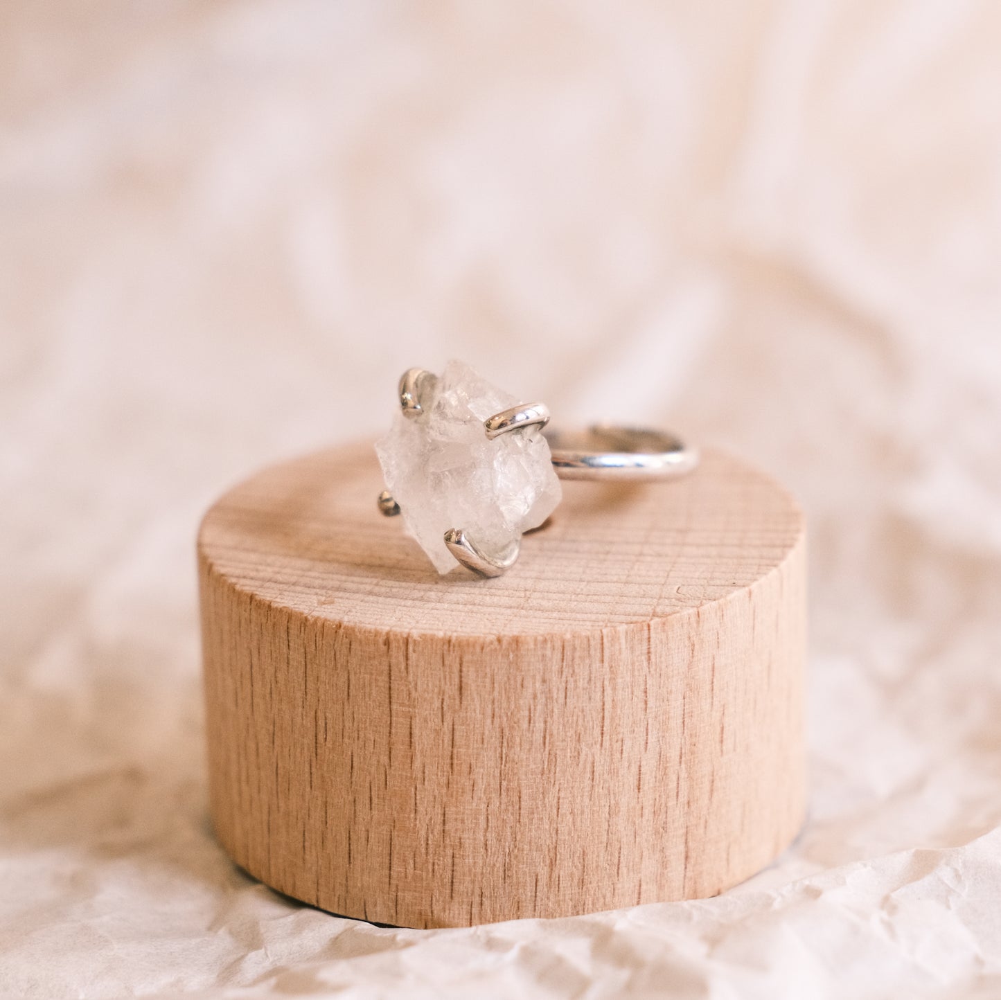 Ring with RAW stones | PURE JEWELRY
