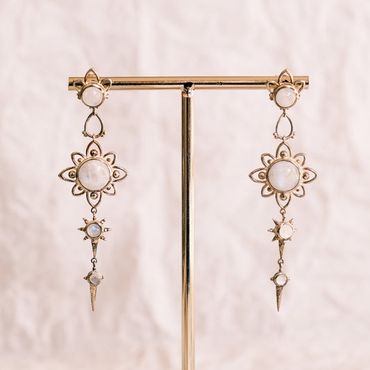 Sun Mandala earrings | PURE JEWELRY