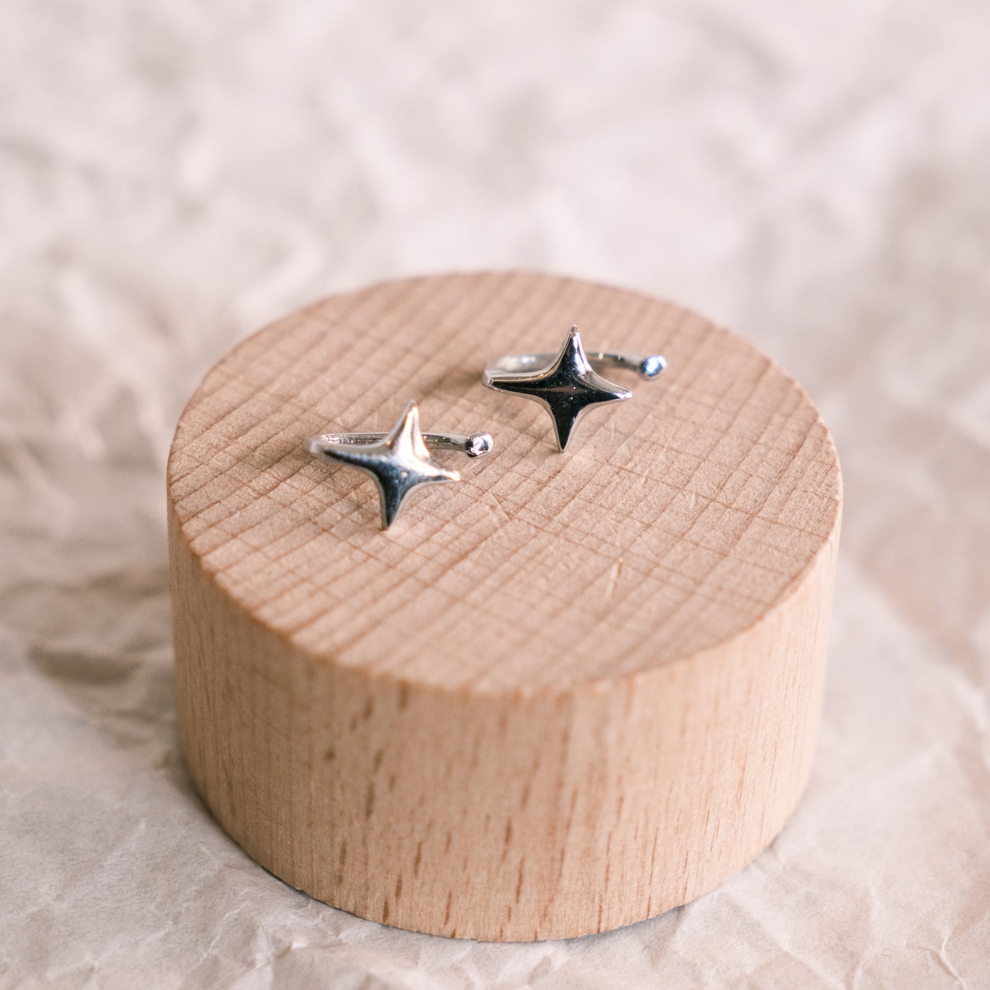 Star caffs | PURE | silver jewelry