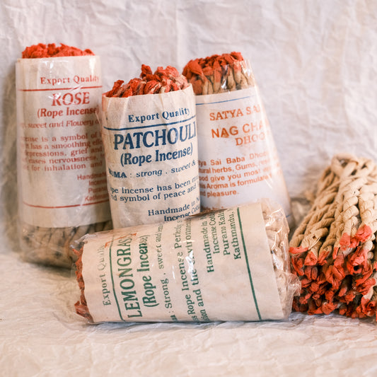 Natural Rope Incense | Nepal | 50 gr ~40 ropes