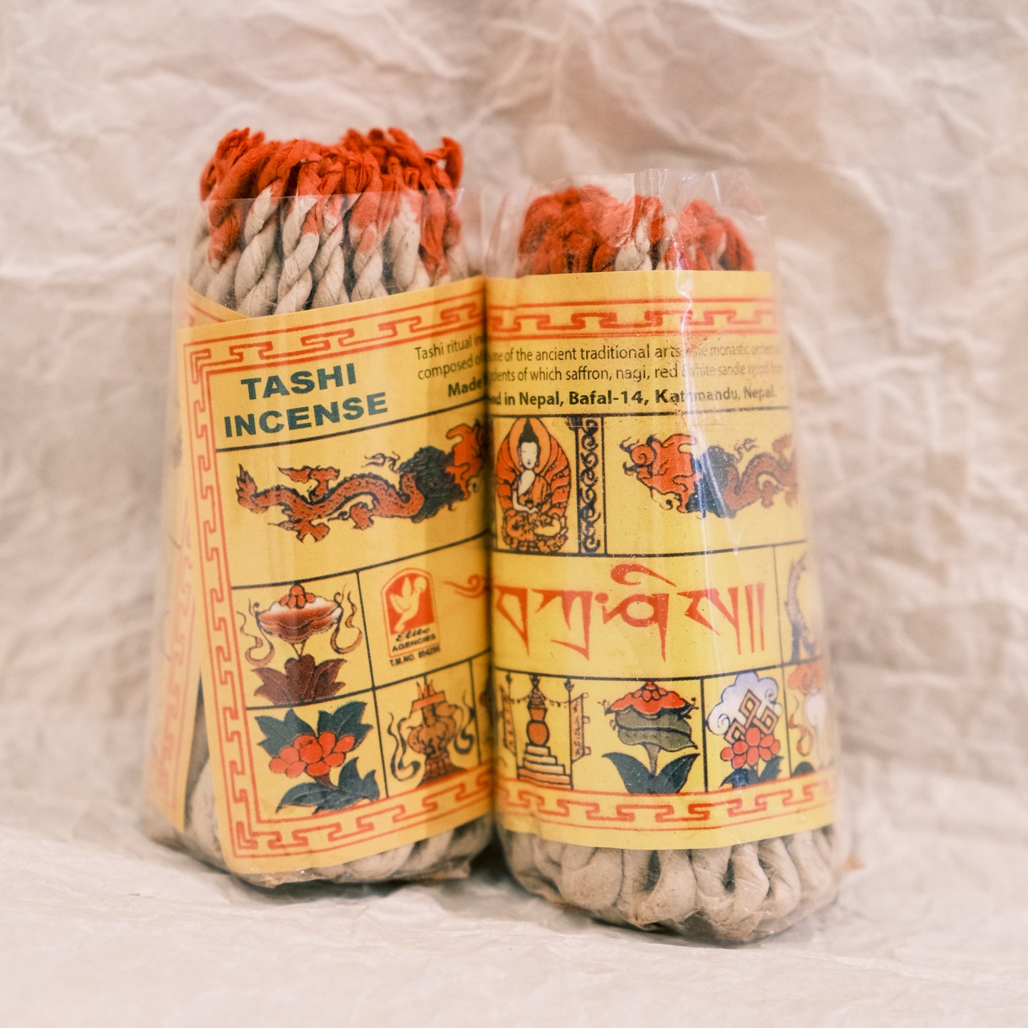 Natural Rope Incense | Hand made in Nepal |50 gr ~40 ropes