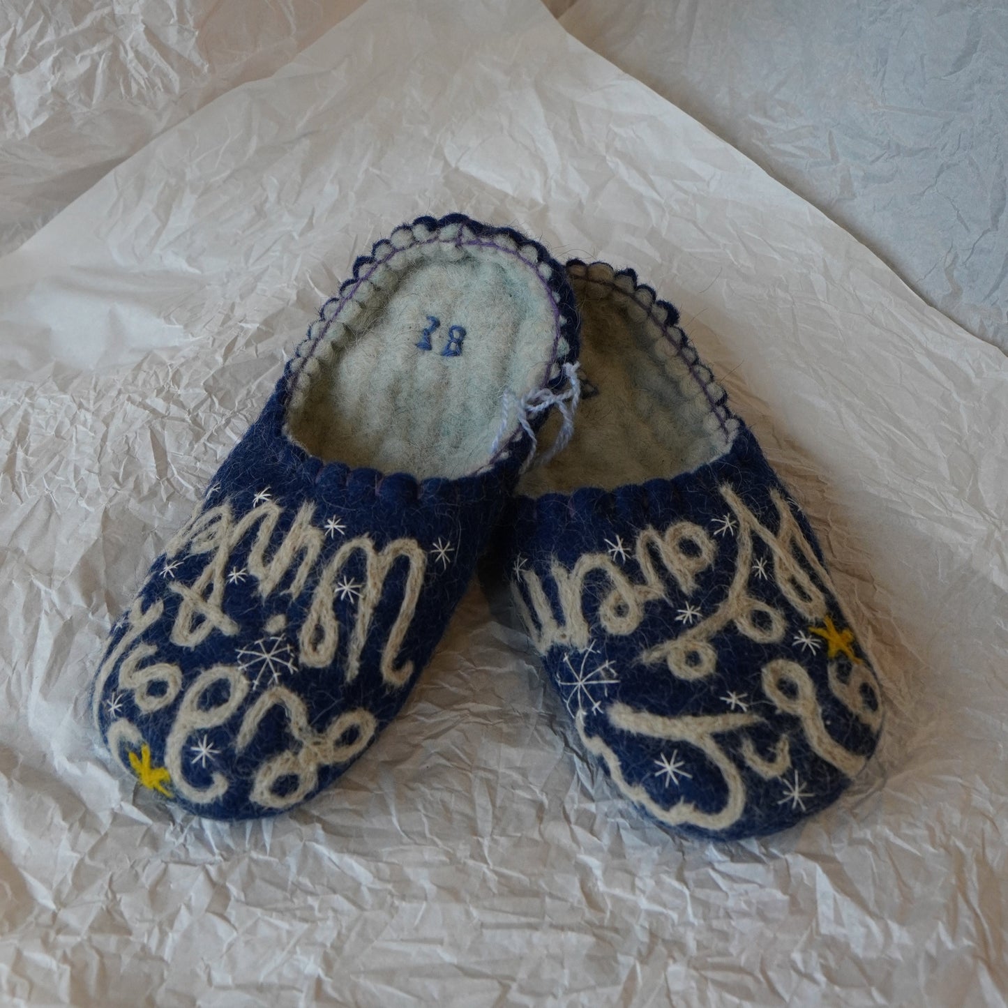 Wool slippers | Meet my sisters