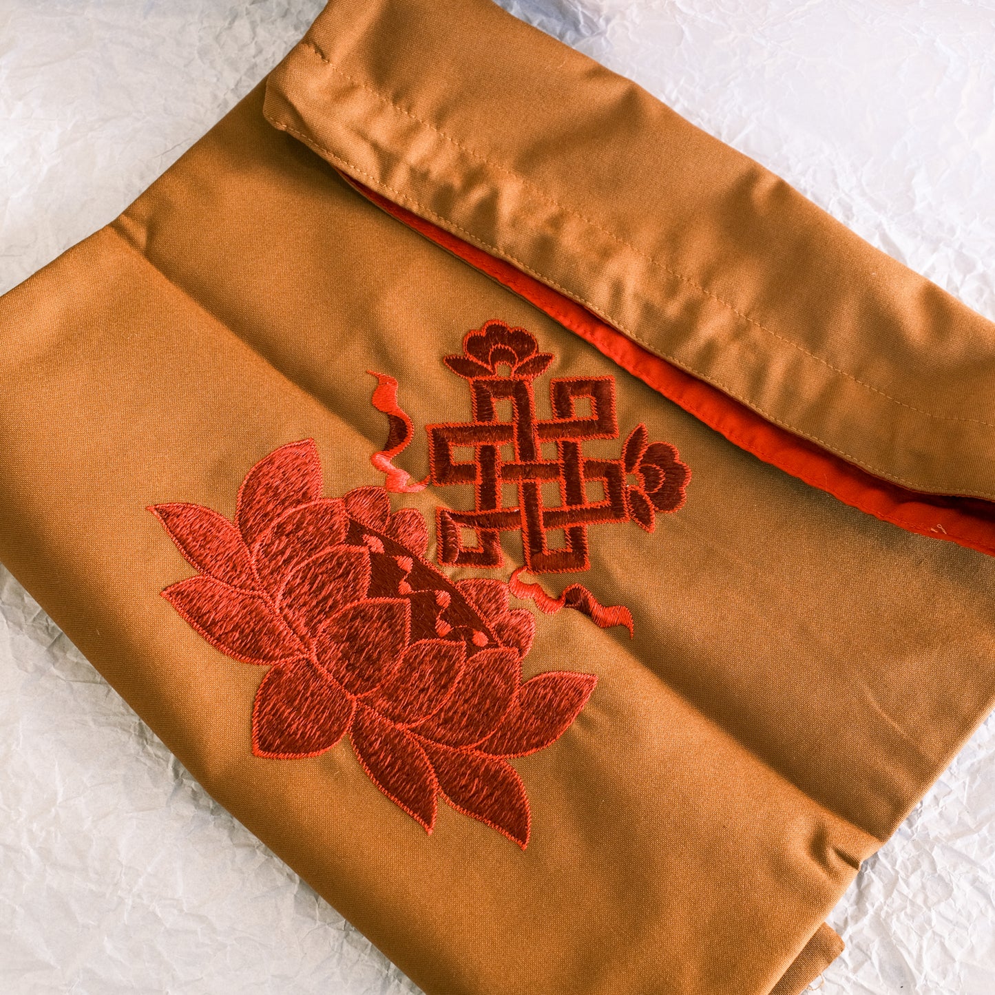 Buddhist Bag with Lotus