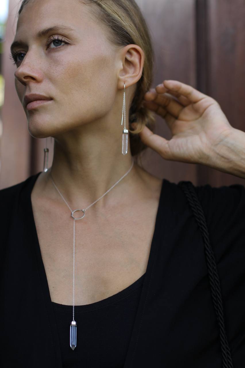"Crystal Clear"
necklace |pure| jewelry