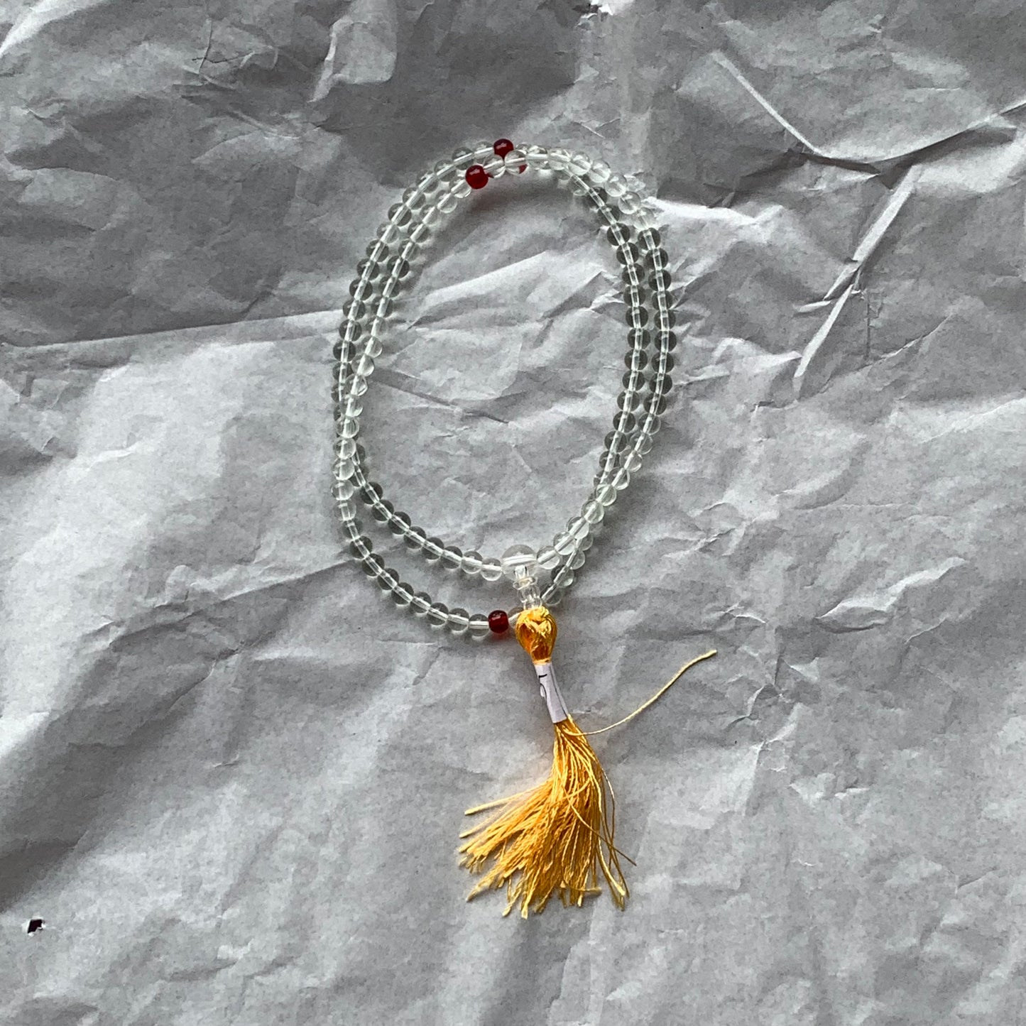Glass Beads Prayer Japa Mala
