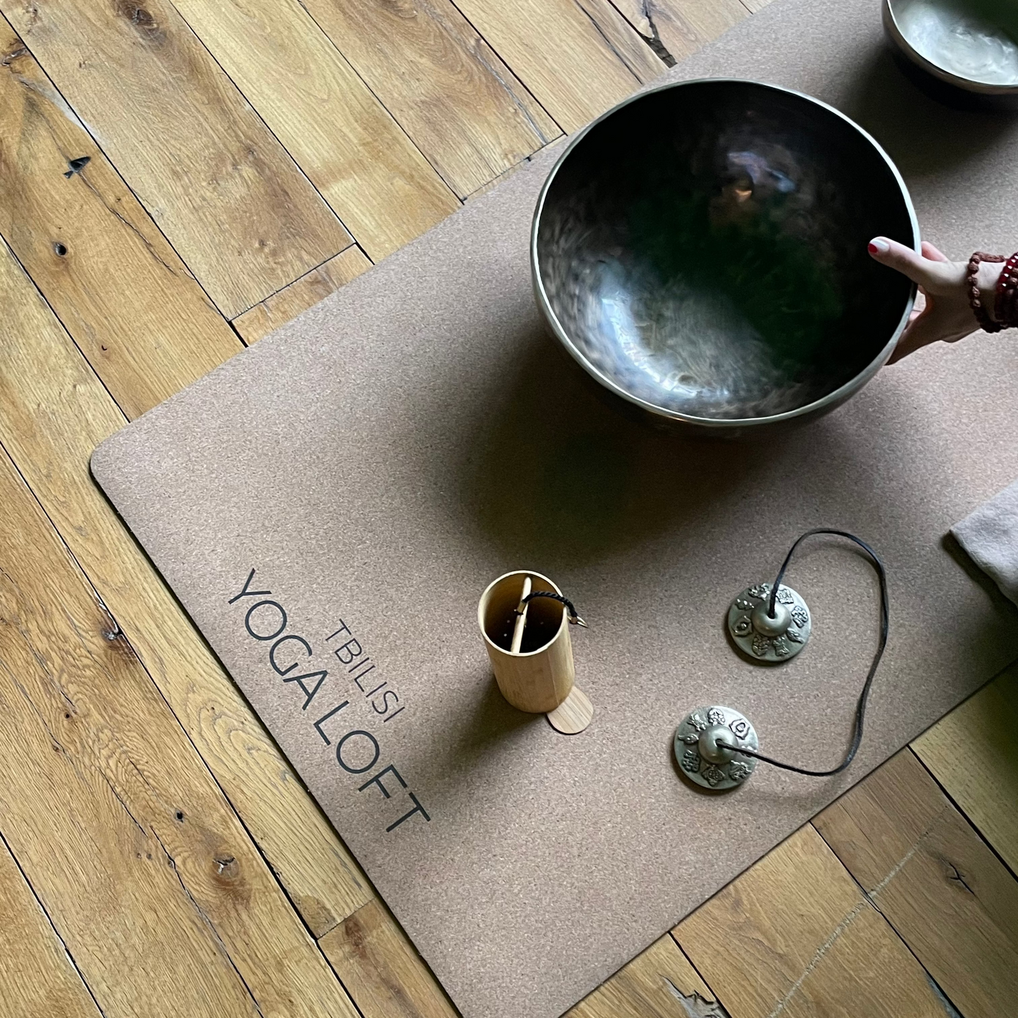 Premium Cork & Natural Rubber Reversible Yoga Mat