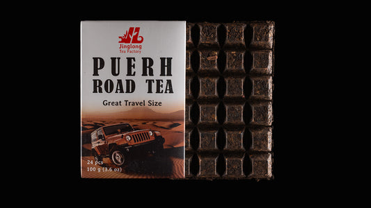 Shu Puer "Road Tea" – 24 pieces, 100 g |puer rangers|