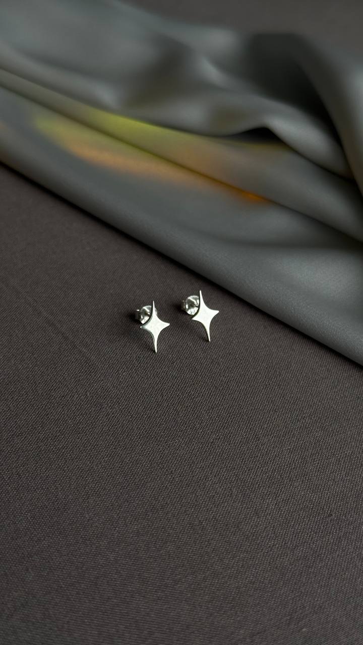 "Constellation" star 
studes earrings