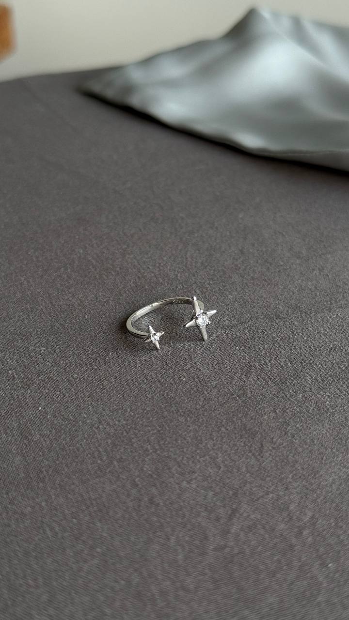 Ring 
"Stars couple" |PURE| jewelry