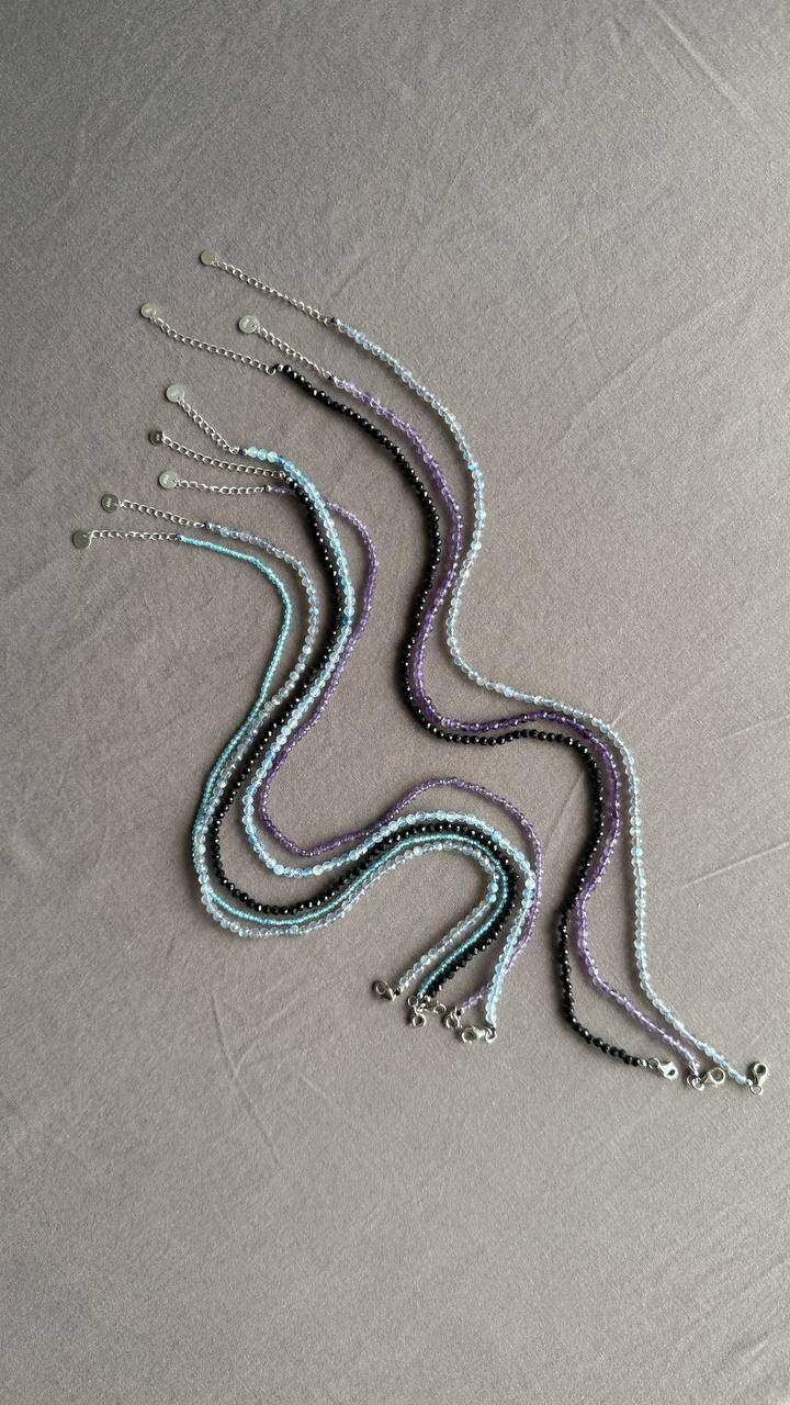 Choker of natural stones | PURE | jewelry