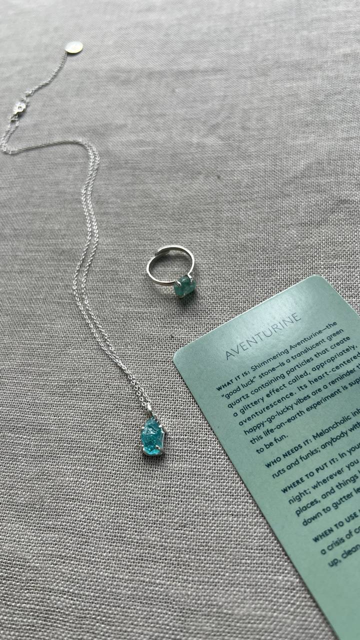 RAW (stone) necklace |PURE| jewelry