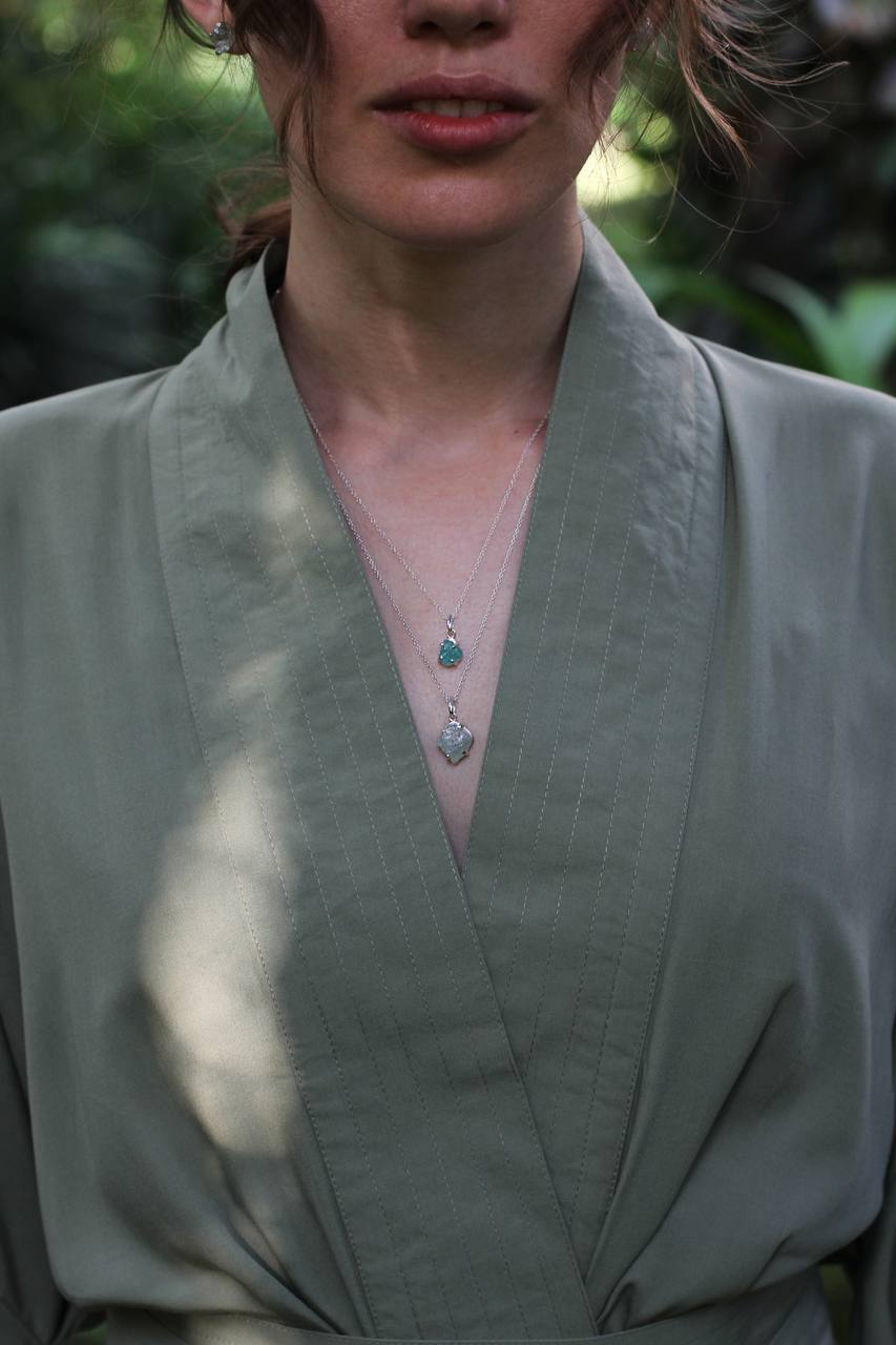 RAW (stone) necklace |PURE| jewelry