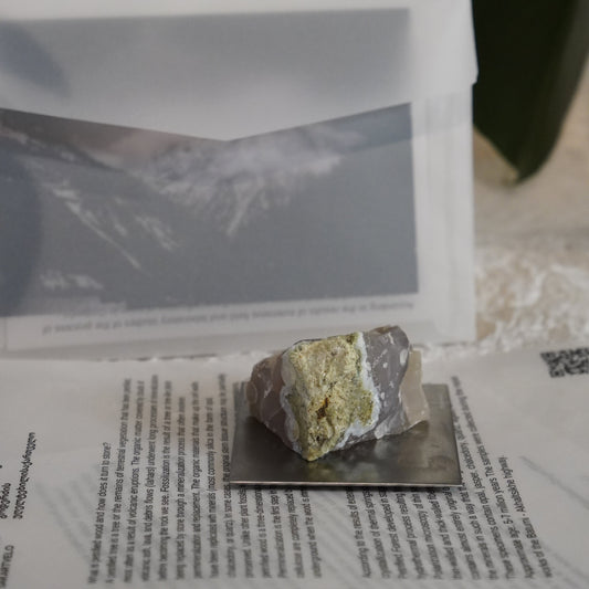 Chalcedony incense holder | A_FLOW