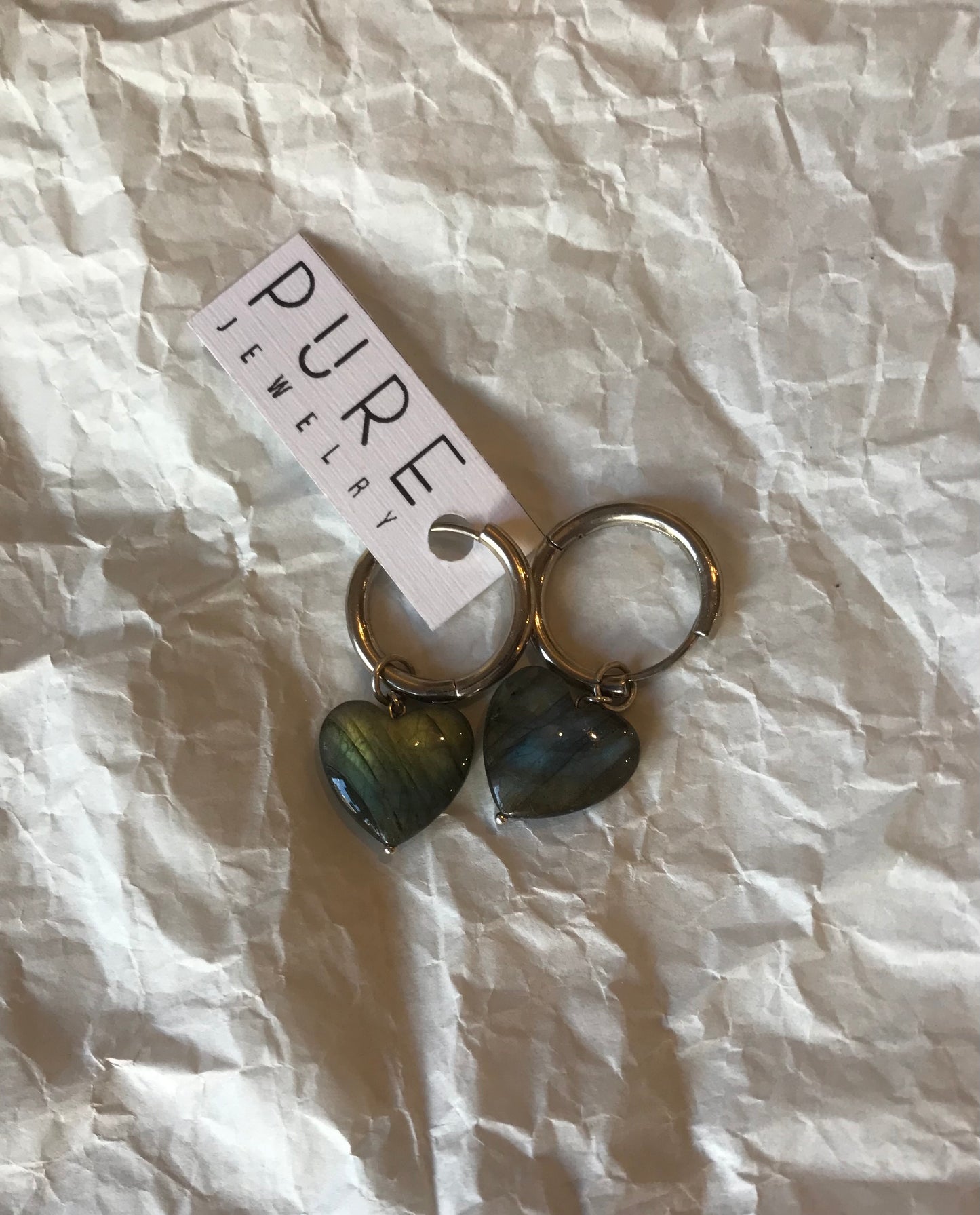 Heart earrings | Pure Jewelry