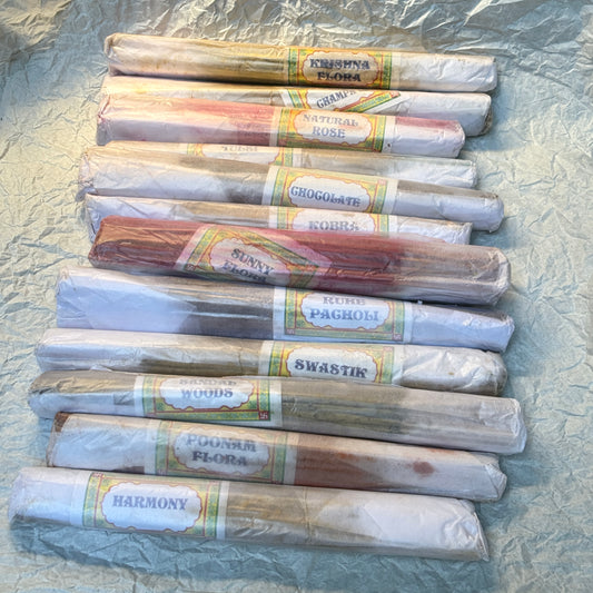 pushkar incense | 1 package 30-40 pcs| India