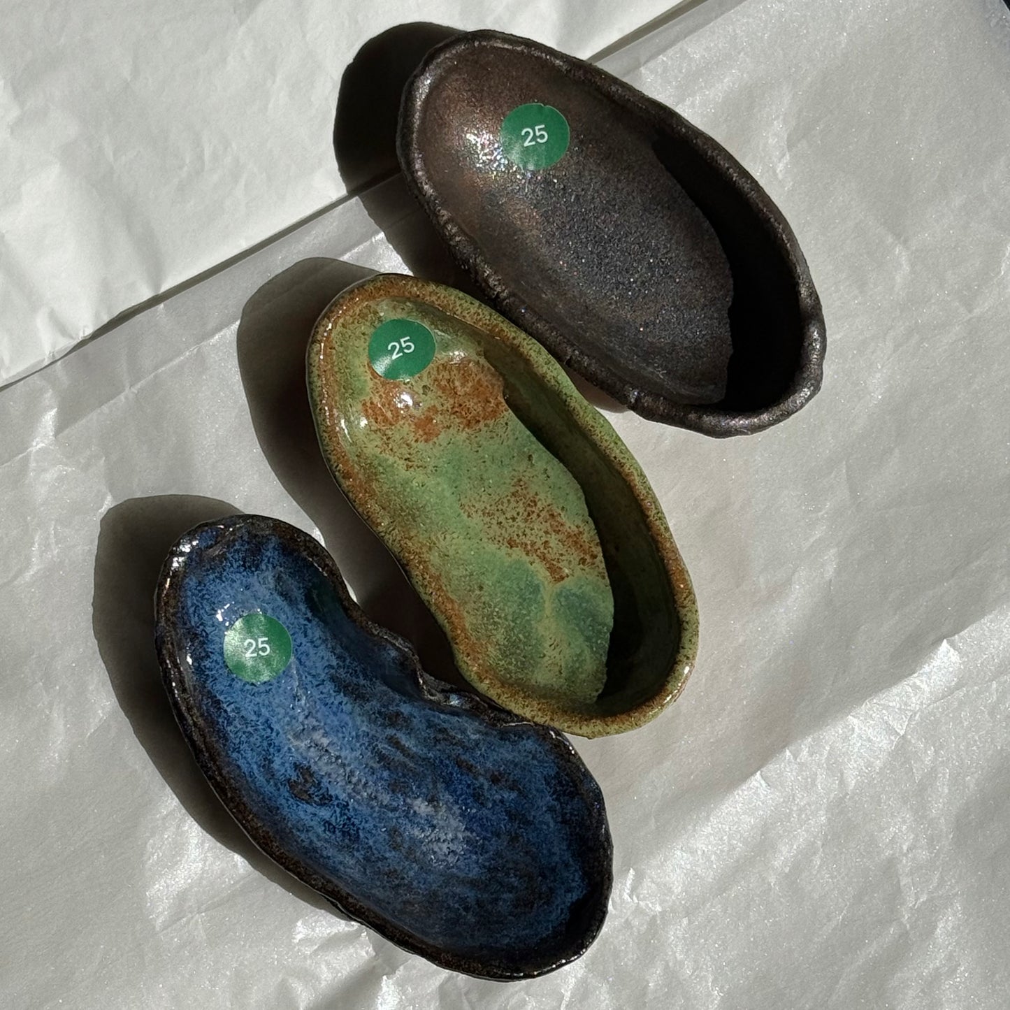 Palo-santo boats | Green Amber Ceramics