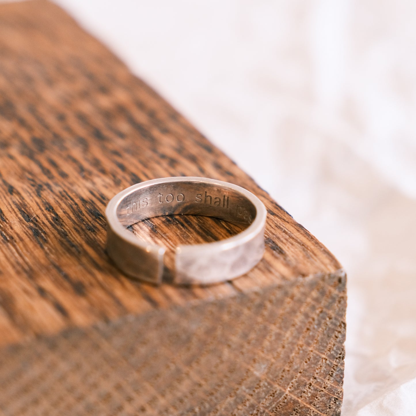 Ring with engraving | Pure Jewelry