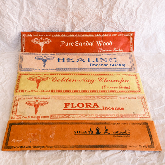 Natural incense | 15 st | Hand made in Nepal