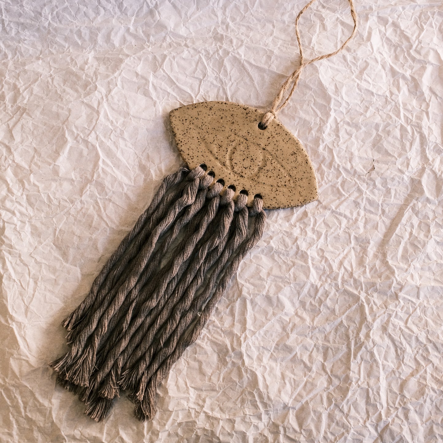 Ceramic Macrame Hanging | novoe vechnoe