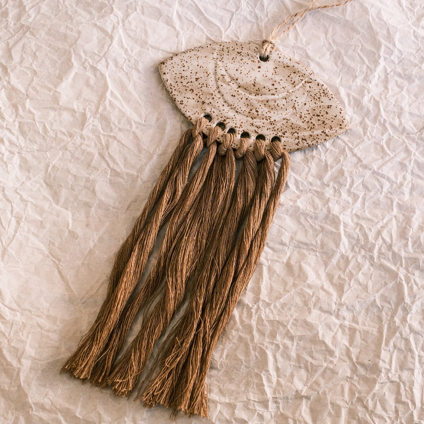 Ceramic Macrame Hanging | novoe vechnoe