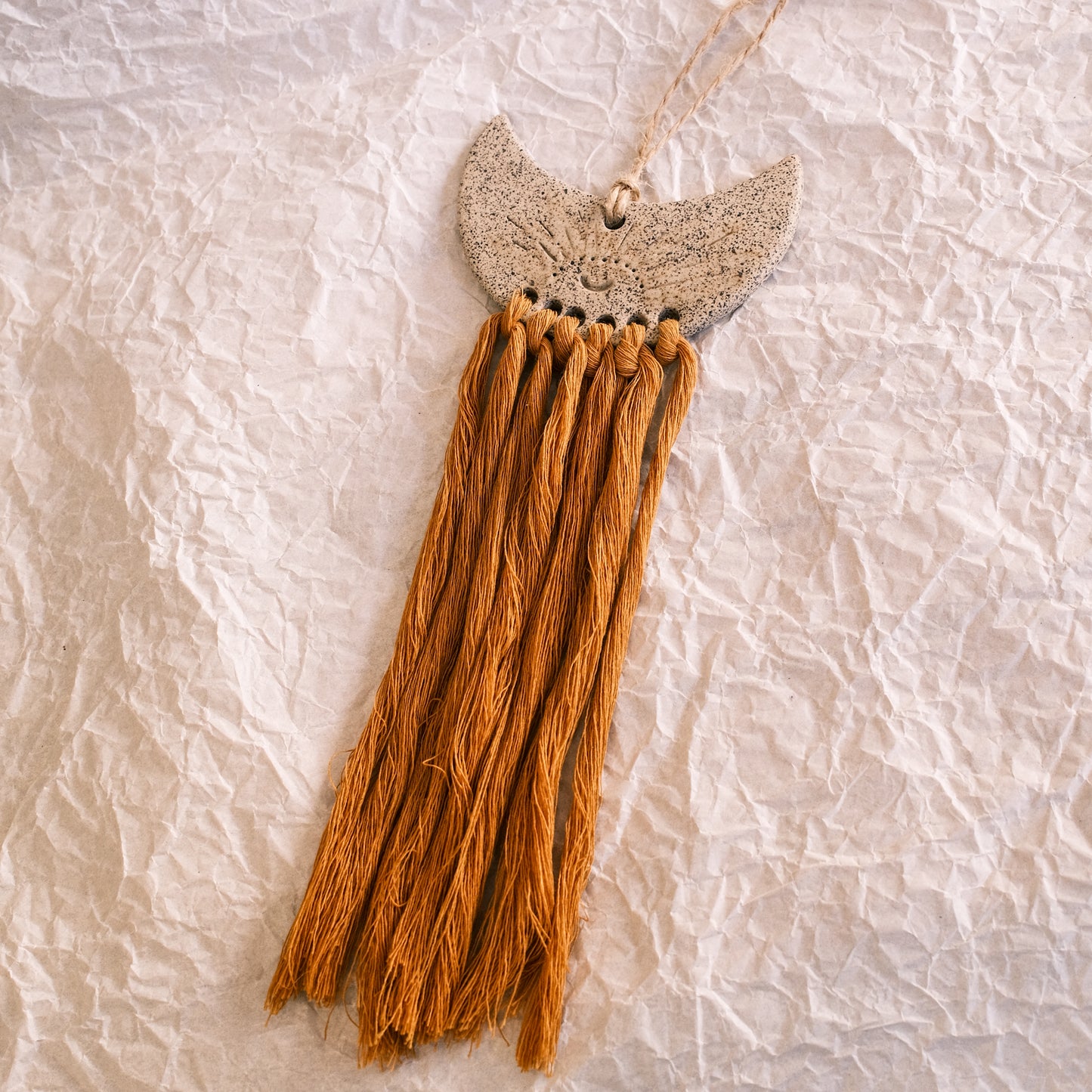 Ceramic Macrame Hanging | novoe vechnoe