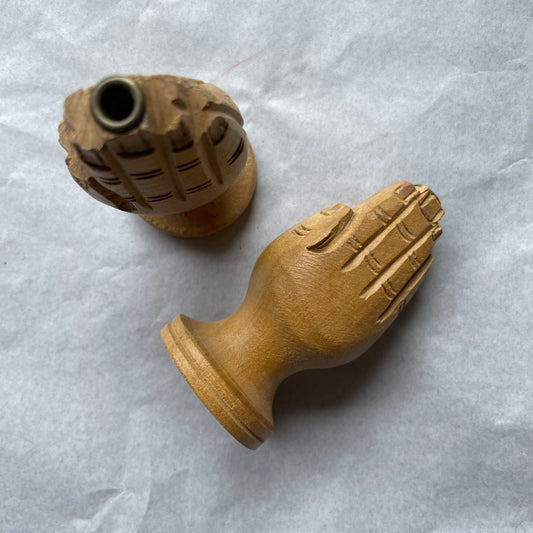 Namaste | Wooden incense holder