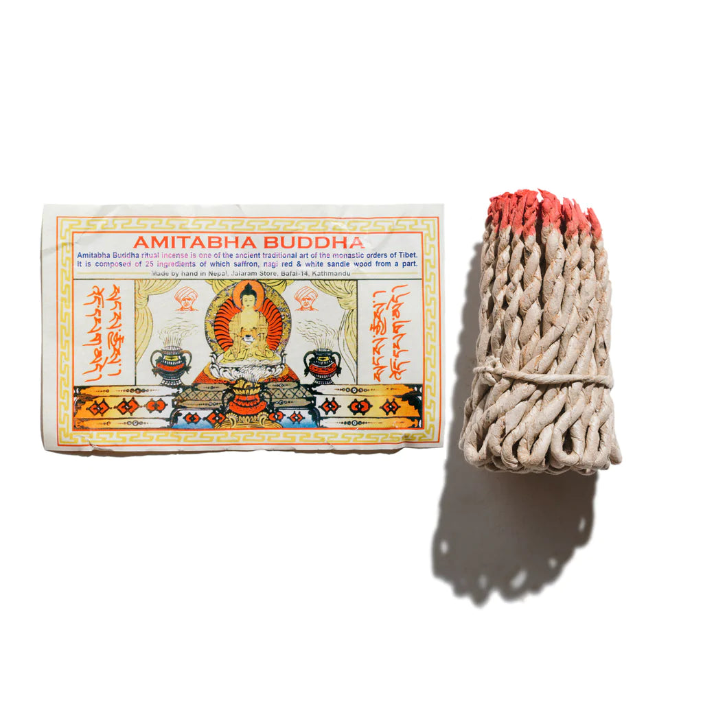 Amitabha Buddha Rope Incense (50 g/ ~40 ropes)