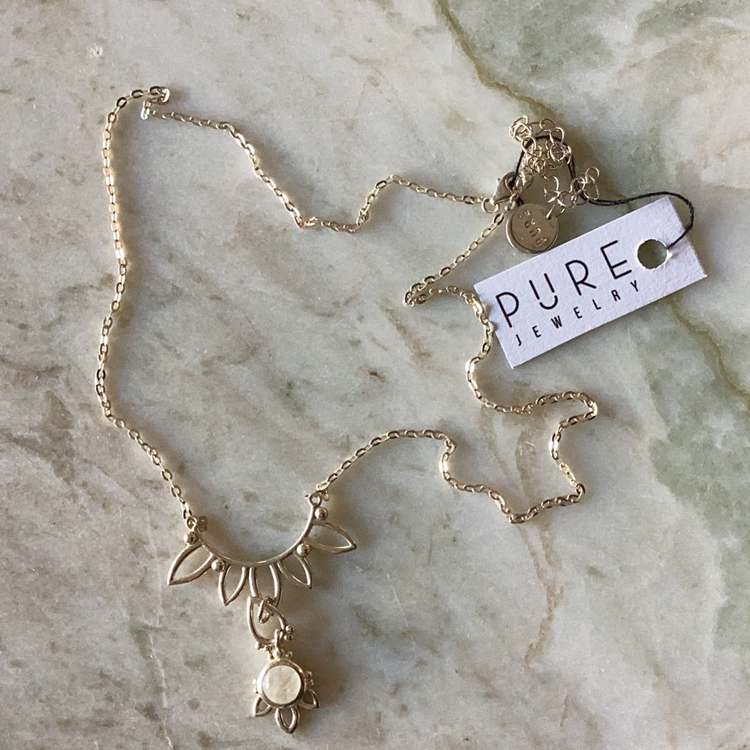 “Lotus flower” necklace | Pure Jewelry