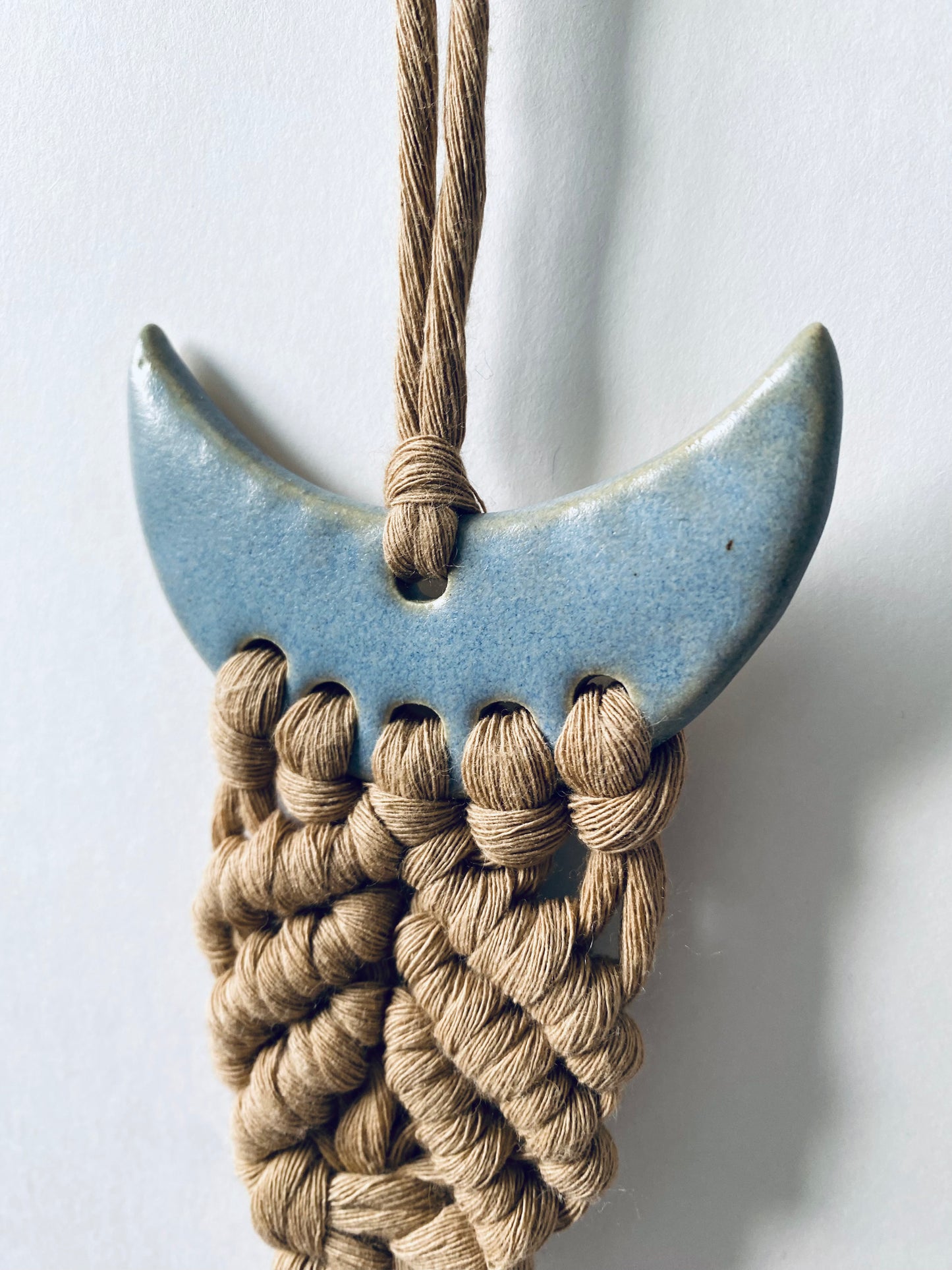 Ceramic Macrame Hanging | novoe vechnoe